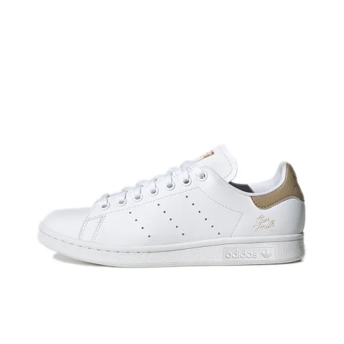 Adidas Originals STAN SMITH Collection Skateboard Shoes Unisex Low-Top Snow White/Khaki