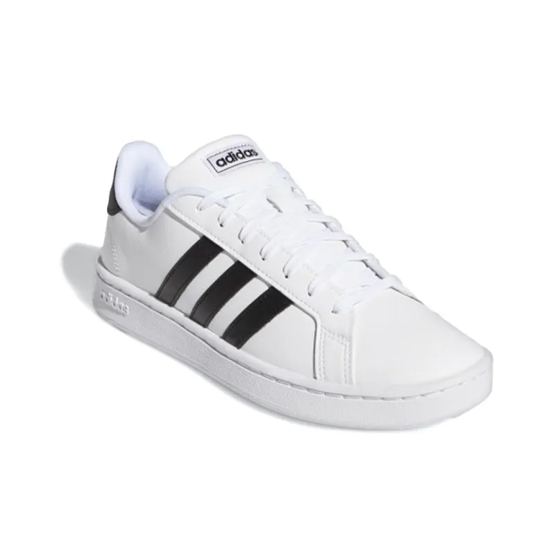 Adidas Grand Court White Black Women's-2