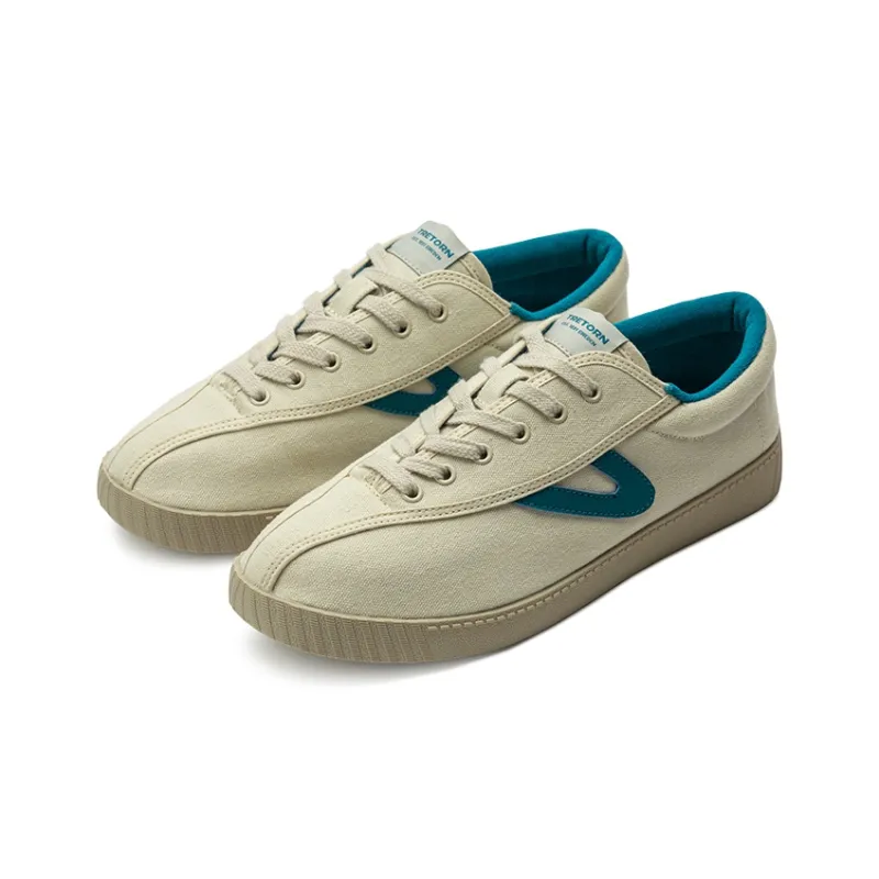 TRETORN Skateboard Shoes Unisex Low-Top Beige-3