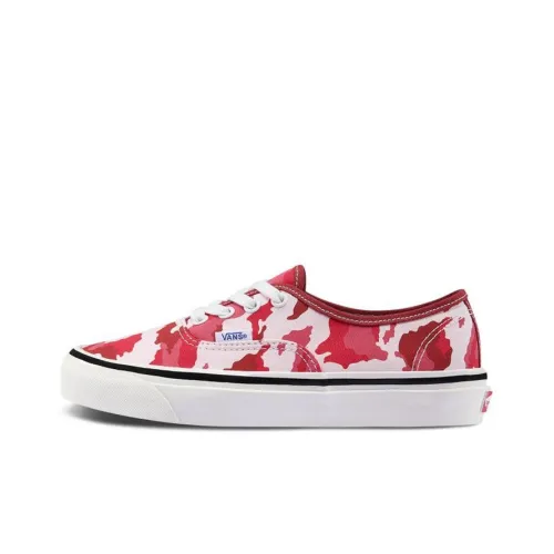 Vans Authentic Red Camouflage