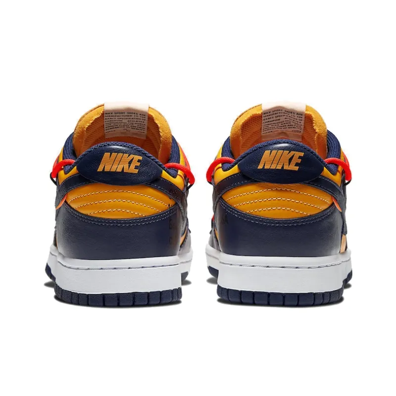 Nike Dunk Low Off White University Gold-3