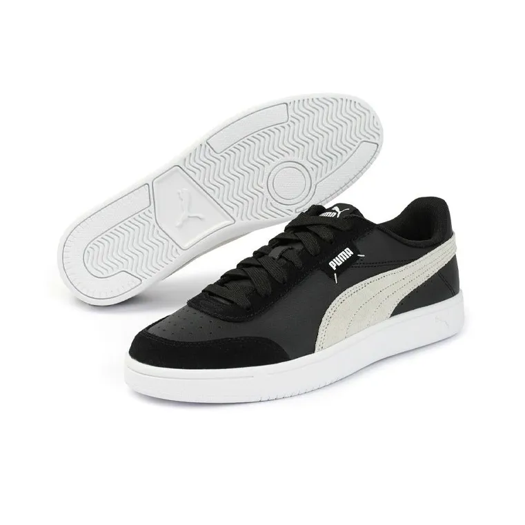 PUMA Court Legend Lo 'Black White'-3
