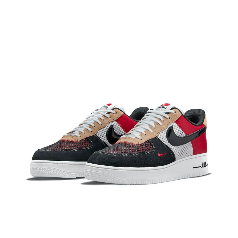 Nike Air Force 1 Low '07 LV8 Gym Red Black-2