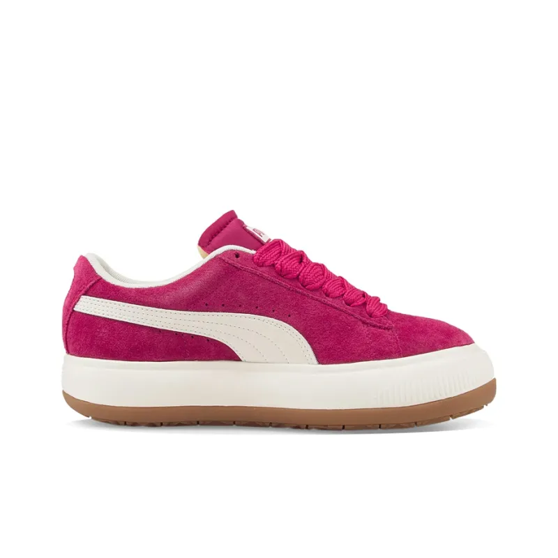 PUMA Suede Mayu Up 'Wine Red Creamwhite' Women's-1