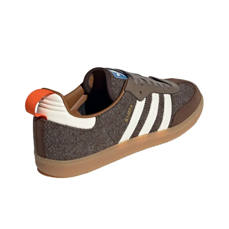 Adidas Samba Fox Tweed Dark Brown-3