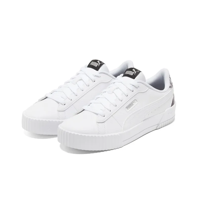 PUMA Carina Crew Untamed Su For Casual Shoes White/Black Women's-2