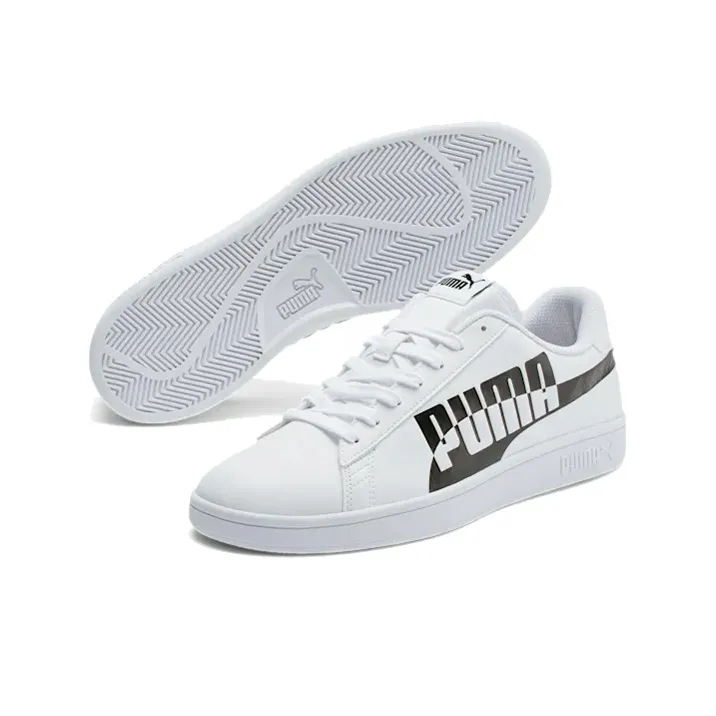 PUMA Smash V2 Max Black/White-3