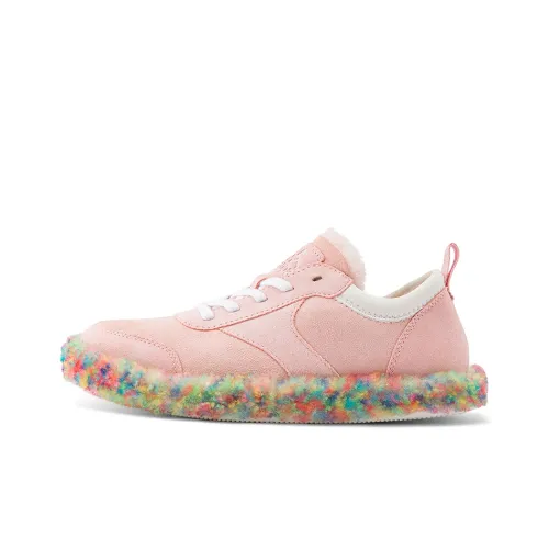 Kappa Skateboard Shoes Women's Low-Top Dusty Rose Pink