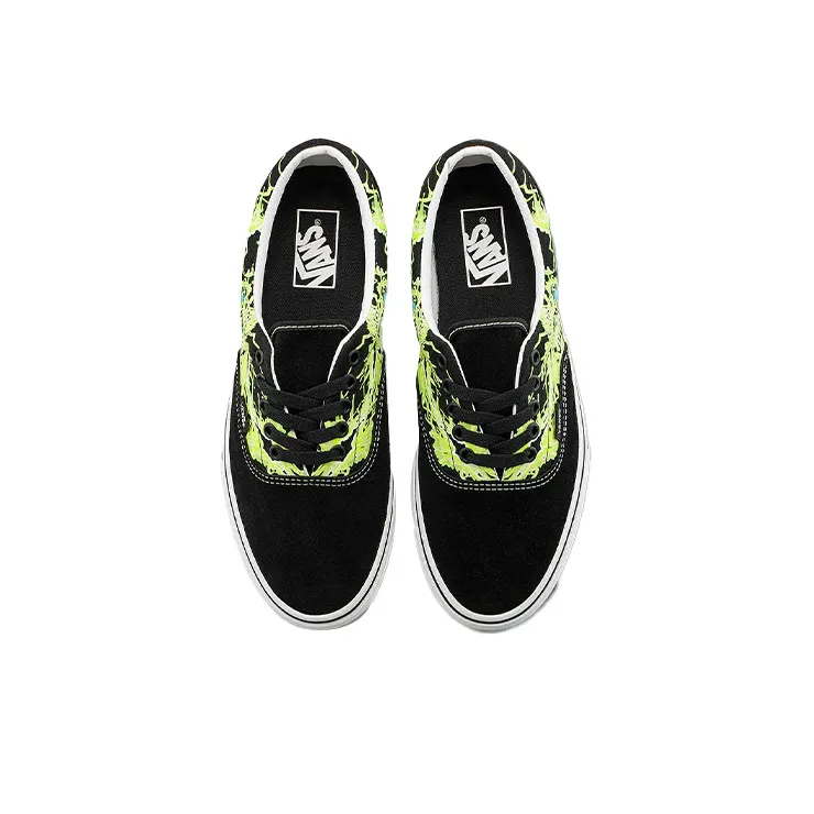 Vans Unisex Era Sneakers Black/Blue/Yellow-2
