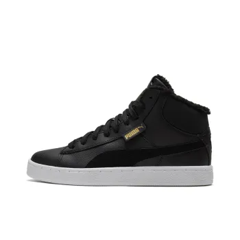 PUMA 1948 Mid Lfur Mid Top Fleece Lined Casual Skate Shoes Unisex Black