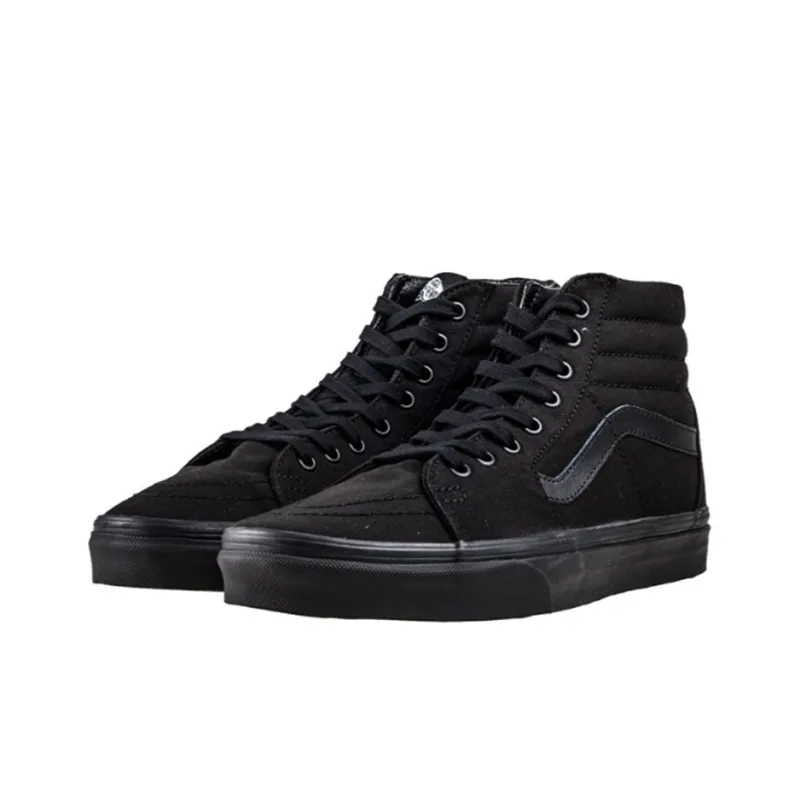 Vans Sk8 Hi Canvas Triple Black-1