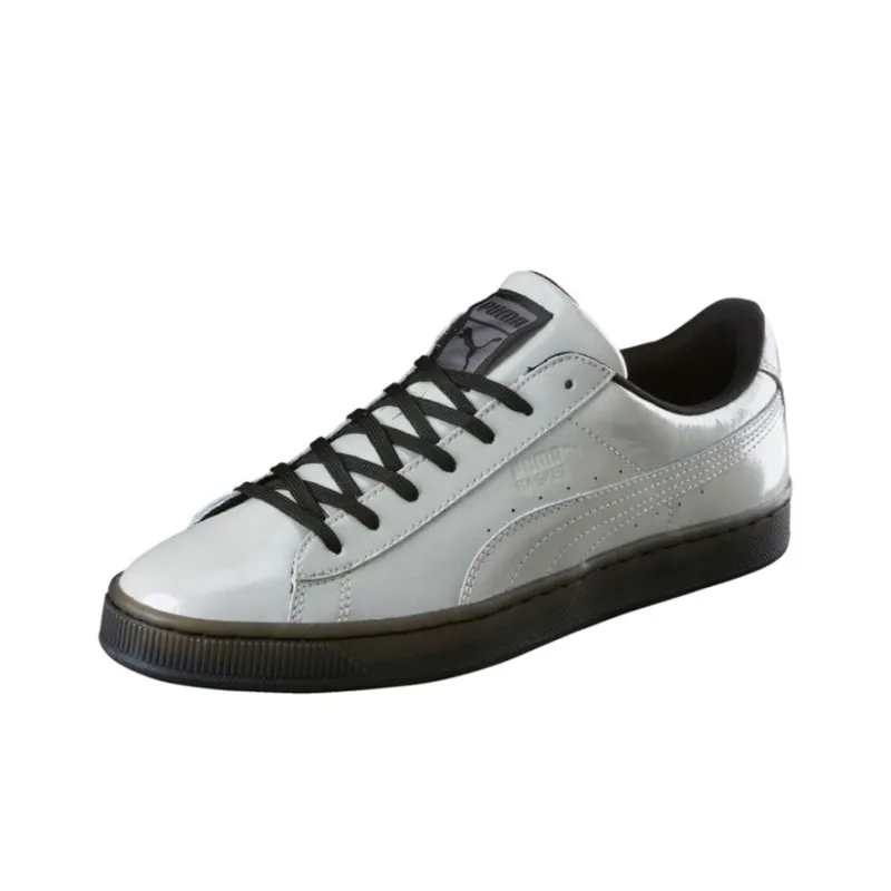 PUMA Basket Classic Explosive Silver Casual Sneakers Silver-2