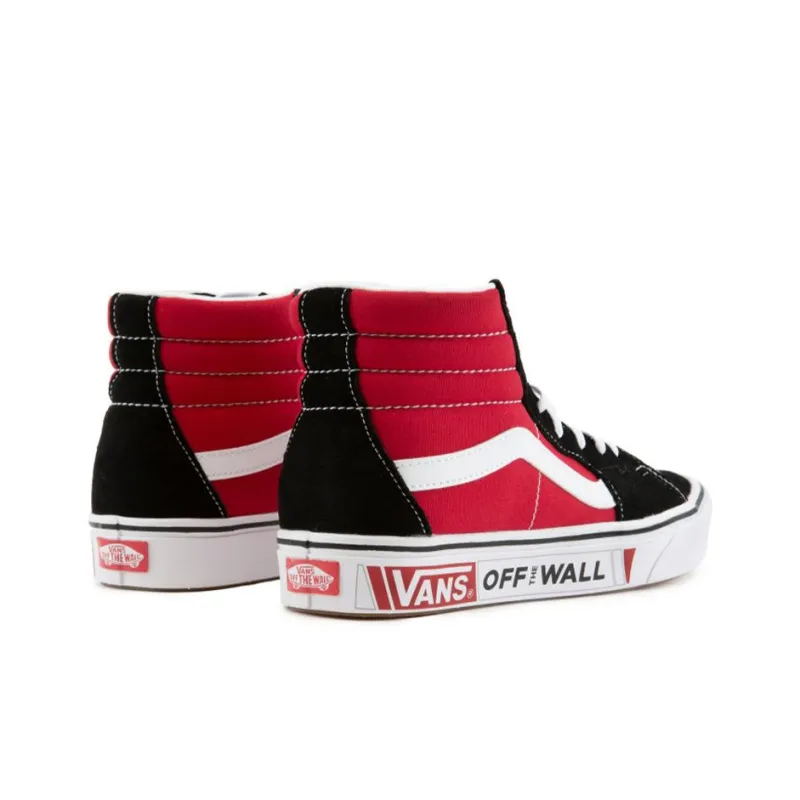 Vans Comfycush SK8 HI Black/Red-3