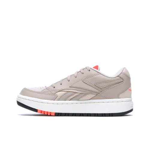Reebok Court Double Mix Sneakers Gray/Orange Women's
