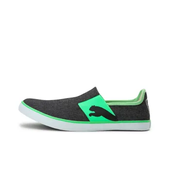 PUMA Lazy Slip On II Skateboard Shoes Unisex Low-Top Gray/Green