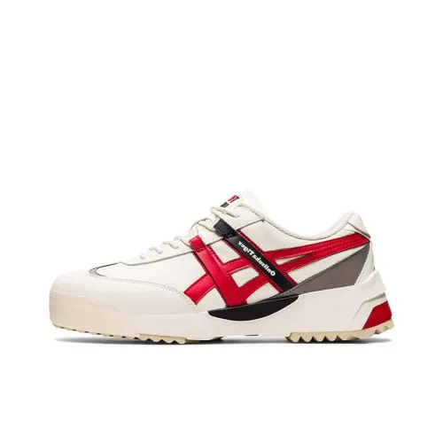 Onitsuka Tiger Delegation EX Skateboard Shoes Unisex Low-Top White/Red