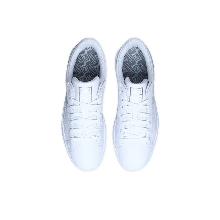 PUMA Basket Classic Low TopBoard Shoes White-3