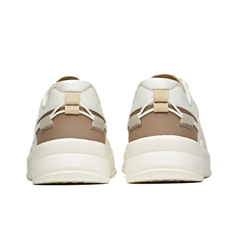 Anta Life Collection Low-Top Skateboard Shoes Men's White Gray-3