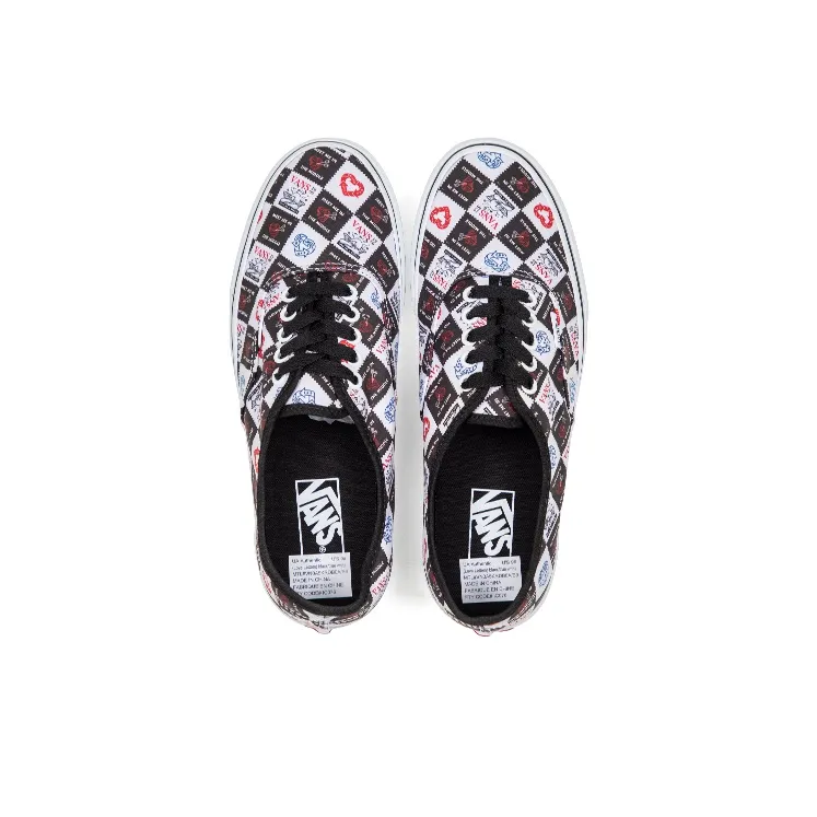 Vans General Skate Shoes 'Black White'-3