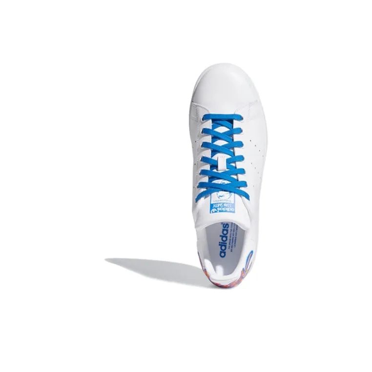 Adidas Stan Smith White Bluebird-3