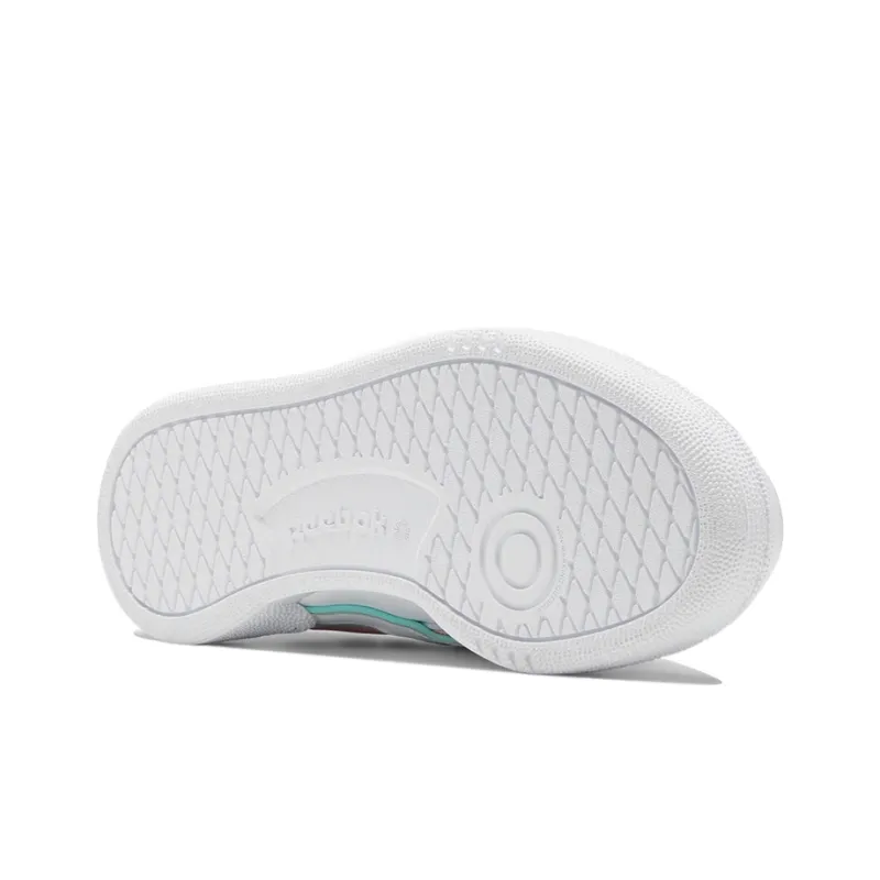 Reebok Club C Series Skateboard Shoes Women's Low-Top White/Pink-4