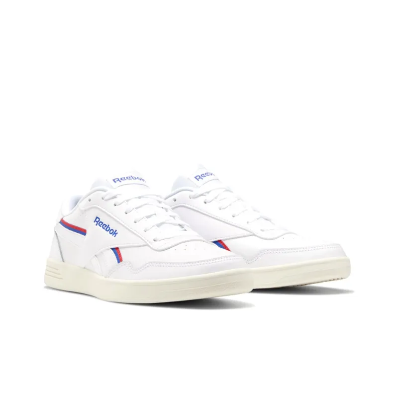 Reebok Royal Techque Skateboard Shoes Unisex Low-Top White/Blue/Red-2