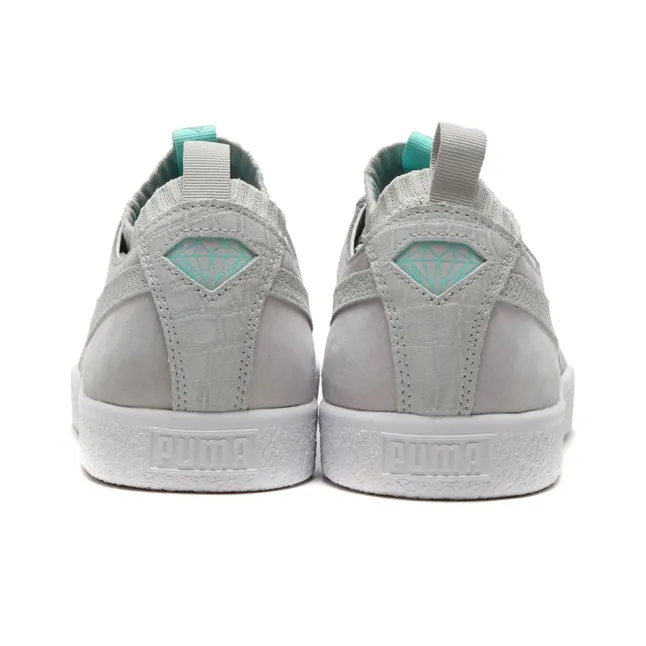 PUMA Clyde Sock Lo Diamond Supply Co Grey-3