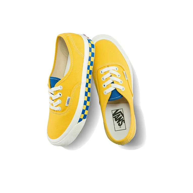 Vans Style 44 Plaid Yellow-3