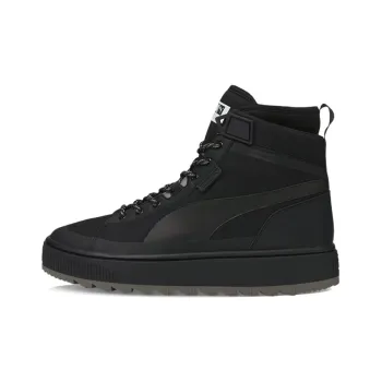 PUMA Unisex Suede Mid Wtr Mid Top Sneakers Black