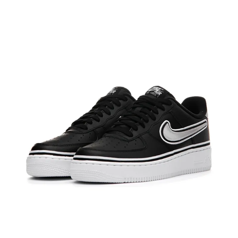 Nike Air Force 1 Low Sport Nba Black White-2