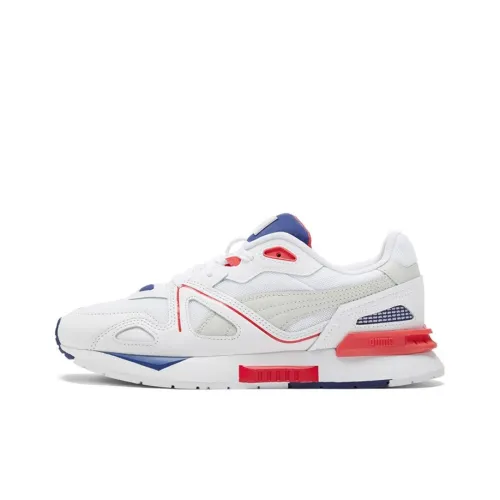 PUMA Mirage Skateboard Shoes Unisex Low-Top White/Red/Blue