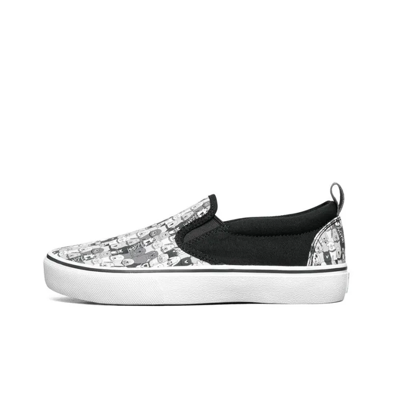 Skechers Bobs Marley Jr Wag Swag 'White Grey Black' Women's-0