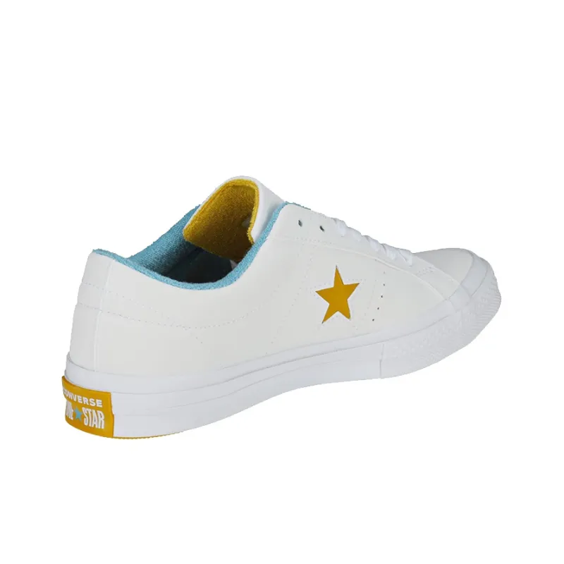 Converse One Star Ox 'White Mineral Yellow'-2