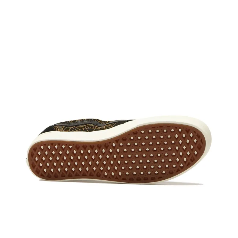 Vans SK8 Skateboard Shoes Unisex Low Top Black/Yellow-5