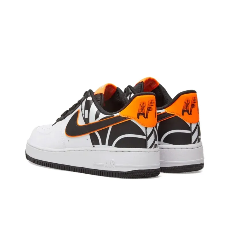 Nike Air Force 1 Low White Black Orange-3