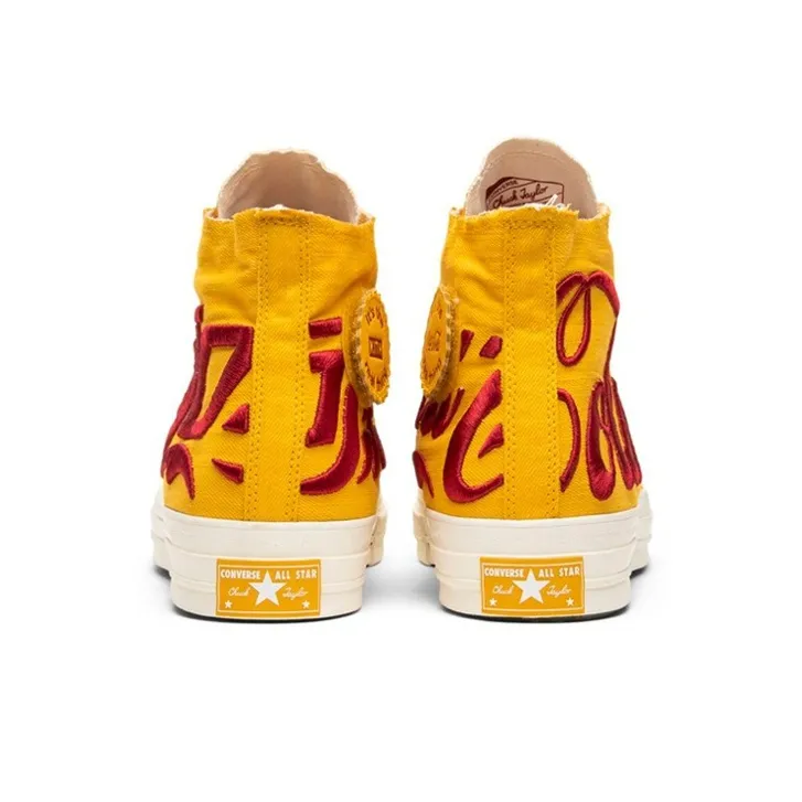 Converse Chuck Taylor All Star 70 Hi Kith X Coca Cola Yellow-3