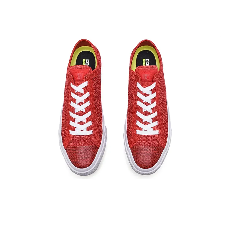 Converse Nike X Chuck Taylor All Star Flyknit Low 'Casino Team Red'-3