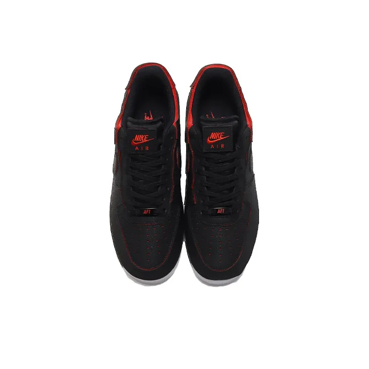 Nike Air Force 1 Low 1/1 Black Chile Red-3