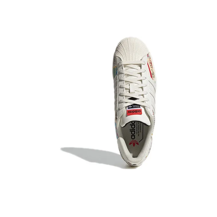 Adidas Originals Skate Shoes 'Cream White Red'-3