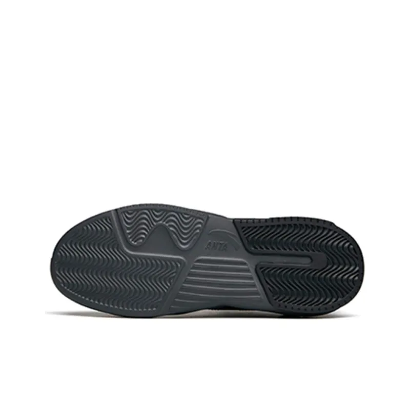 Anta Low-Top Skateboard Shoes Men's Gray-5