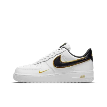 Nike Air Force 1 Low '07 LV8 Double Swoosh White Metallic Gold