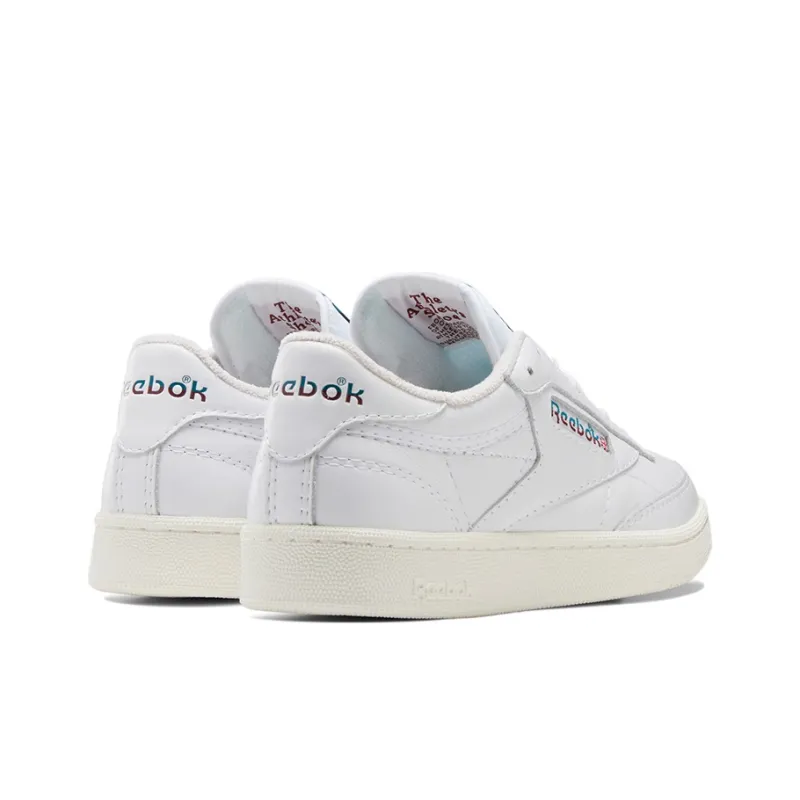 Reebok Club C 85 Vintage 'Split Logo Teal Burgundy'-3