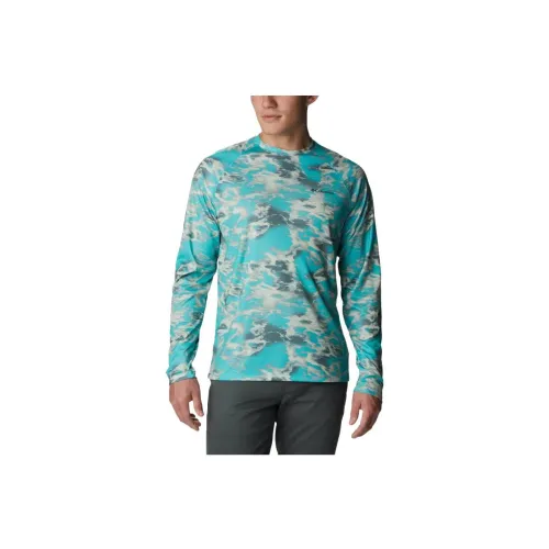 Columbia T-Shirts Men Lake Blue