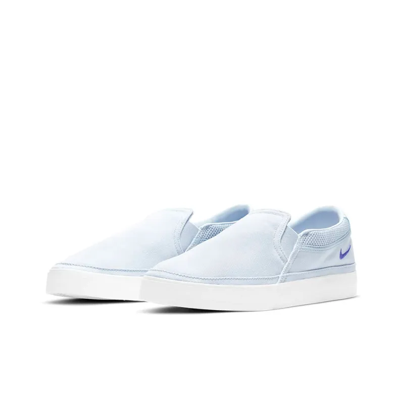 Nike Court Legacy Slip On 'Blue Grey' Women's-2