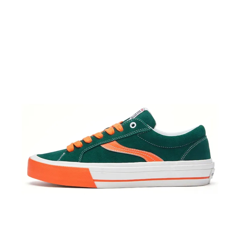 Odd CIRKUS x Vision Street Wear Astley Pro Low Top Skateboard Shoes Unisex Green-0