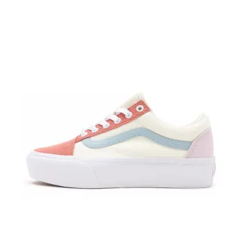 Old Skool Vans Platform 'Twill Pastel Block'