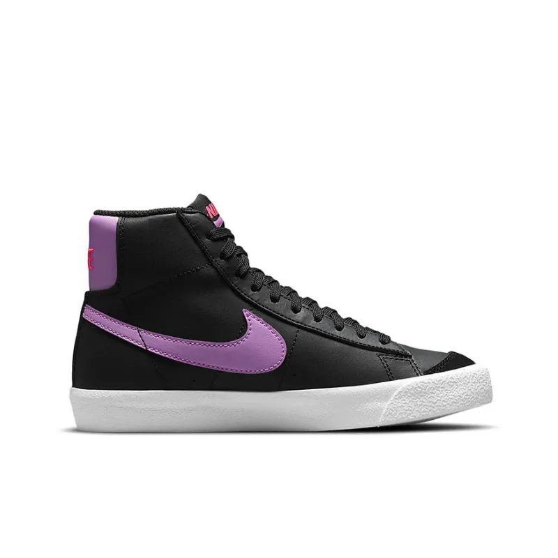 Nike Blazer Mid 77 Black Fuchsia Glow GS-1