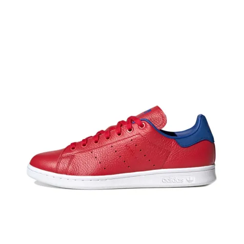 Adidas Originals Stan Smith Skateboard Shoes Men Low-Top Red/Blue