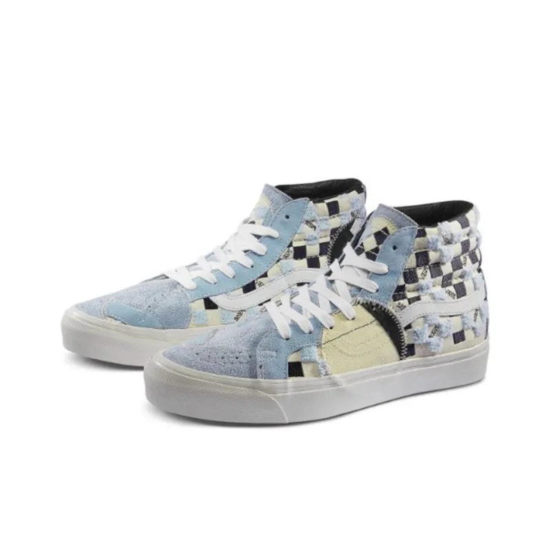 Vans SK8 Hi Lx 'Bricolage Pack Cool Blue'-1