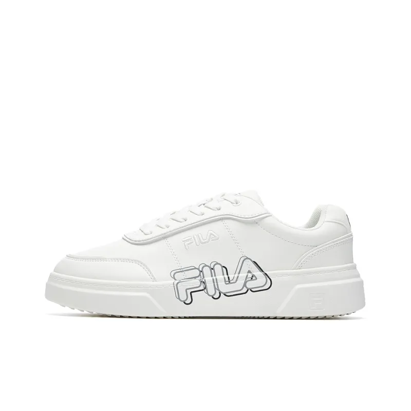 FILA Game Point Platform Sneakers White-0